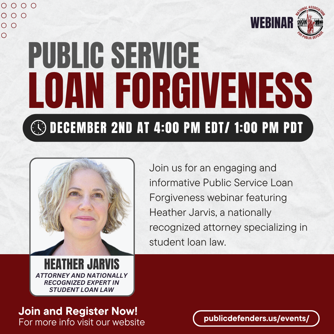 Image of Heather Jarvis, Join us for an engaging and informative Public Service Loan Forgiveness webinar featuring Heather Jarvis.